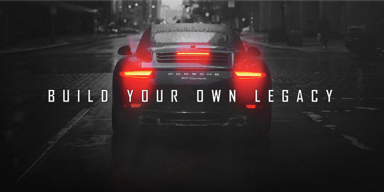EZPZ Chase Your Dream Quote Luxury Sports Car Motivational Canvas And Poster Wall Art Print Inspirational Entrepreneur Office Decor