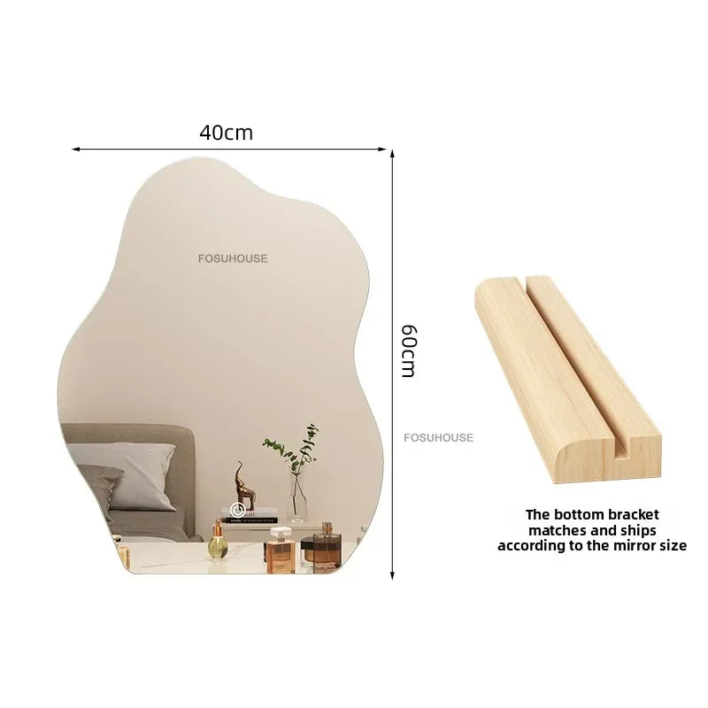 EZPZ Cloud Smart LED Decorative Mirrors Home Bedroom Dressing Table Mirror Wall-mounted Vanity Mirror Designer Mirror for Decorative