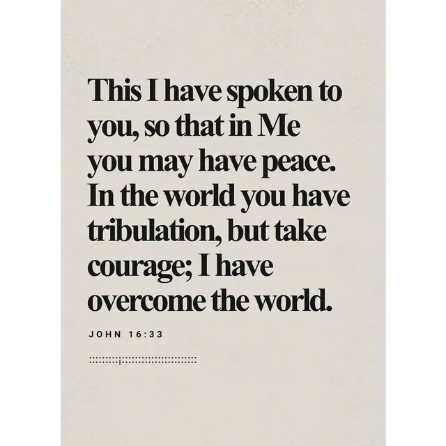EZPZ Inspiring Modern Bible Proverbs Canvas Print Easter Christian Quotes Wall Art Poster Pictures for Modern Living Room H