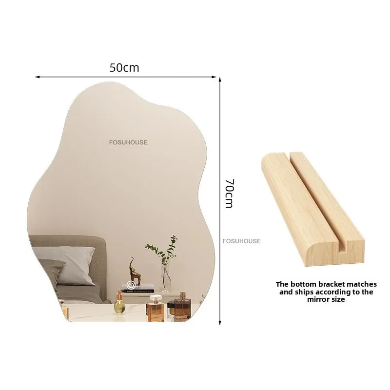 EZPZ Cloud Smart LED Decorative Mirrors Home Bedroom Dressing Table Mirror Wall-mounted Vanity Mirror Designer Mirror for Decorative