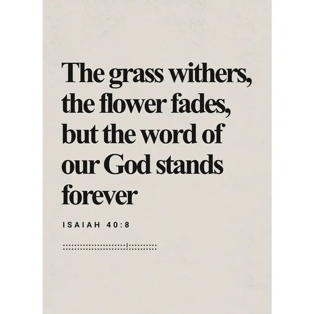 EZPZ Inspiring Modern Bible Proverbs Canvas Print Easter Christian Quotes Wall Art Poster Pictures for Modern Living Room H
