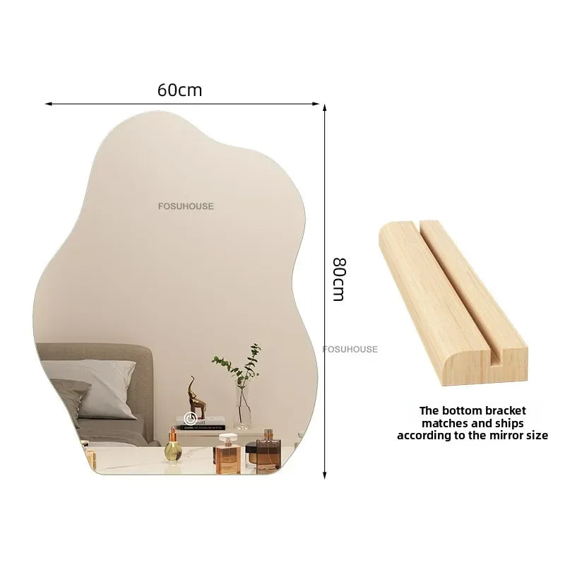 EZPZ Cloud Smart LED Decorative Mirrors Home Bedroom Dressing Table Mirror Wall-mounted Vanity Mirror Designer Mirror for Decorative