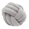 EZPZ Warm Nordic Style Round Pillow Cushion Velvet Knotted  Cushion Solid Baby Rest Sleep Dolls Stuffed Kid Adult Bedroom Decor