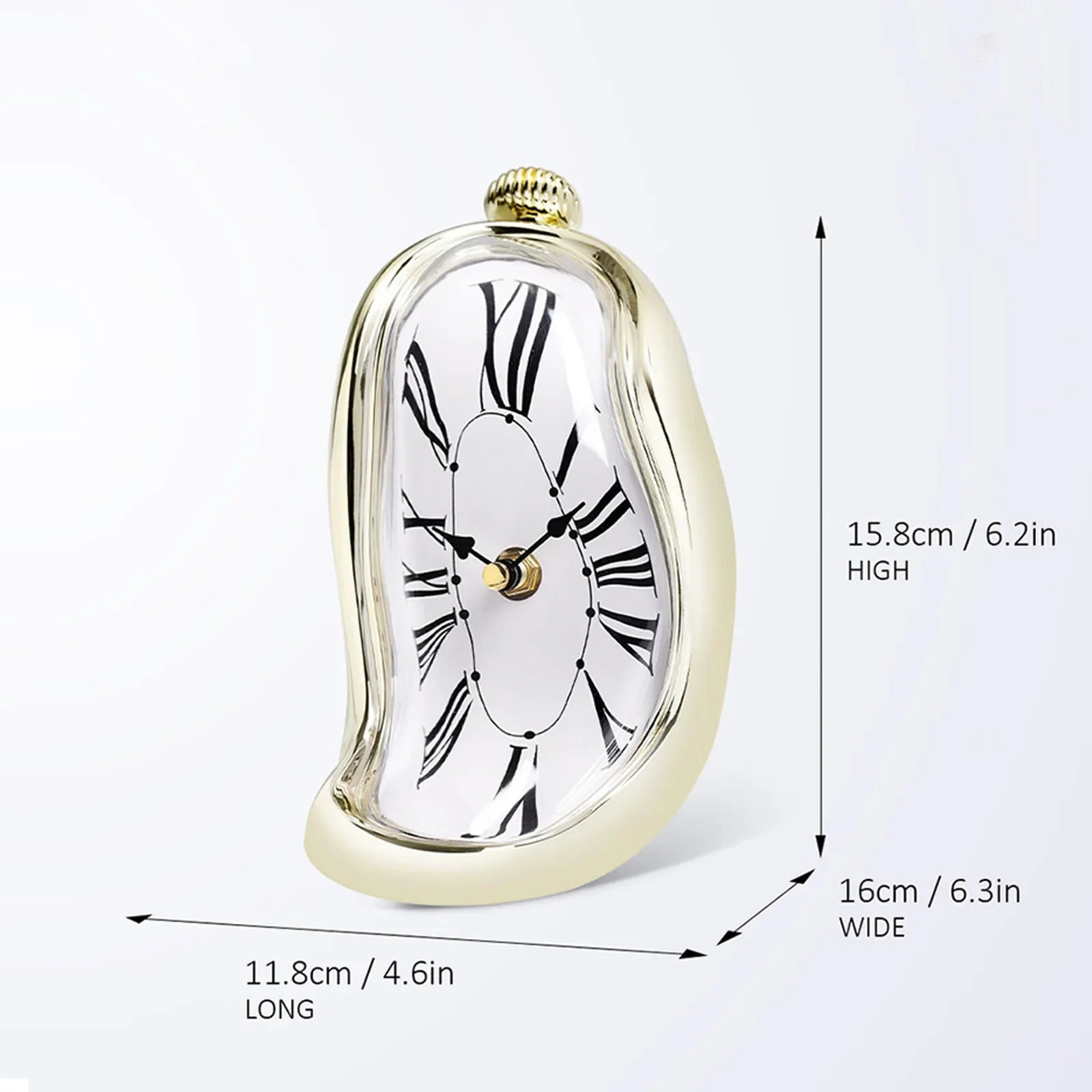 EZPZ Melting Clock for a Cool Kids Room.
