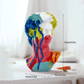 EZPZ European Home Decoration David Head ResinStatues Statues Home Decor  Modern Abstract Art  Bust Sculpture Art Sketch Practice